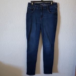Old Navy Rockstar Dark Denim Skinny Jeans Size 14